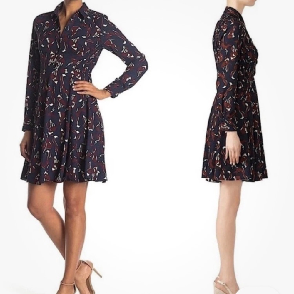 Kate Spade Foxes Smocked Dress - Picture 2 of 8